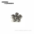 M3 Stainless Steel Press Nuts with nylon